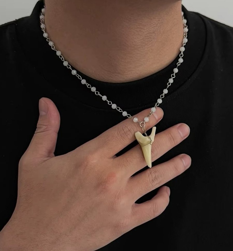 Shark Tooth Pendant Necklace